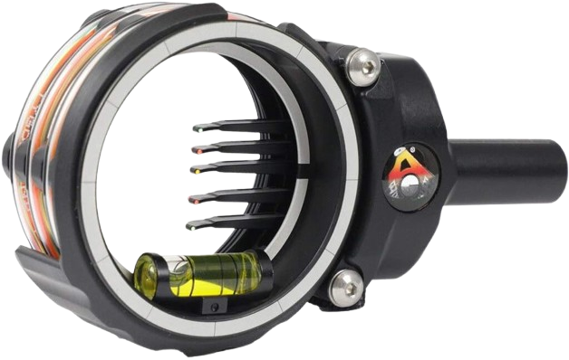 Accustat II 5Pin 0.01 Black Archery Scope 